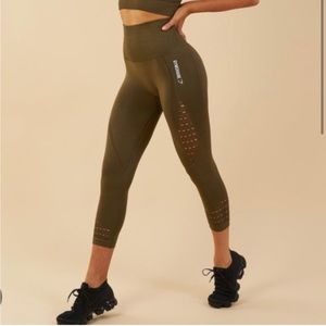 Gymshark seamless cropped leggings